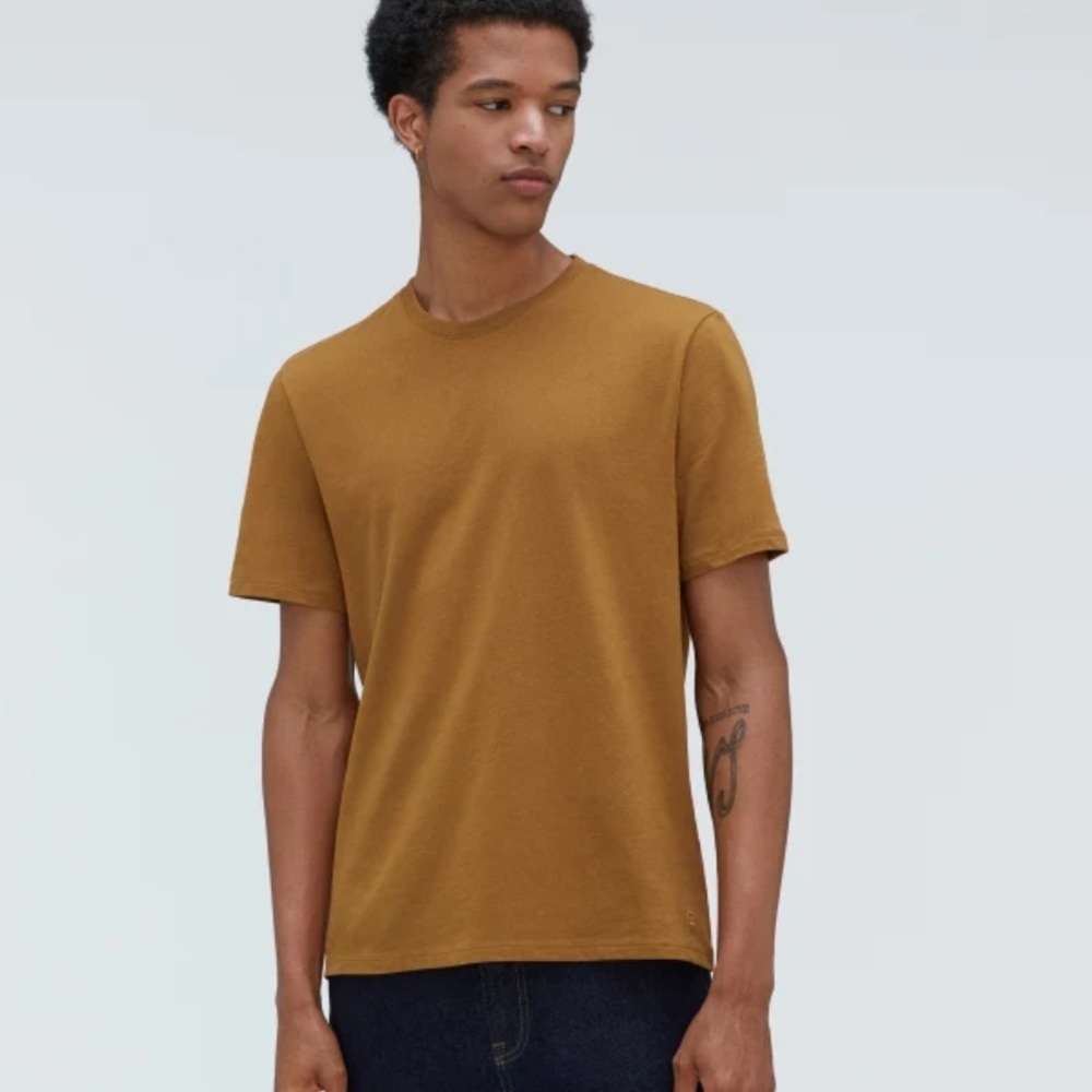 Everlane mens The Organic Cotton Crew | Uniform